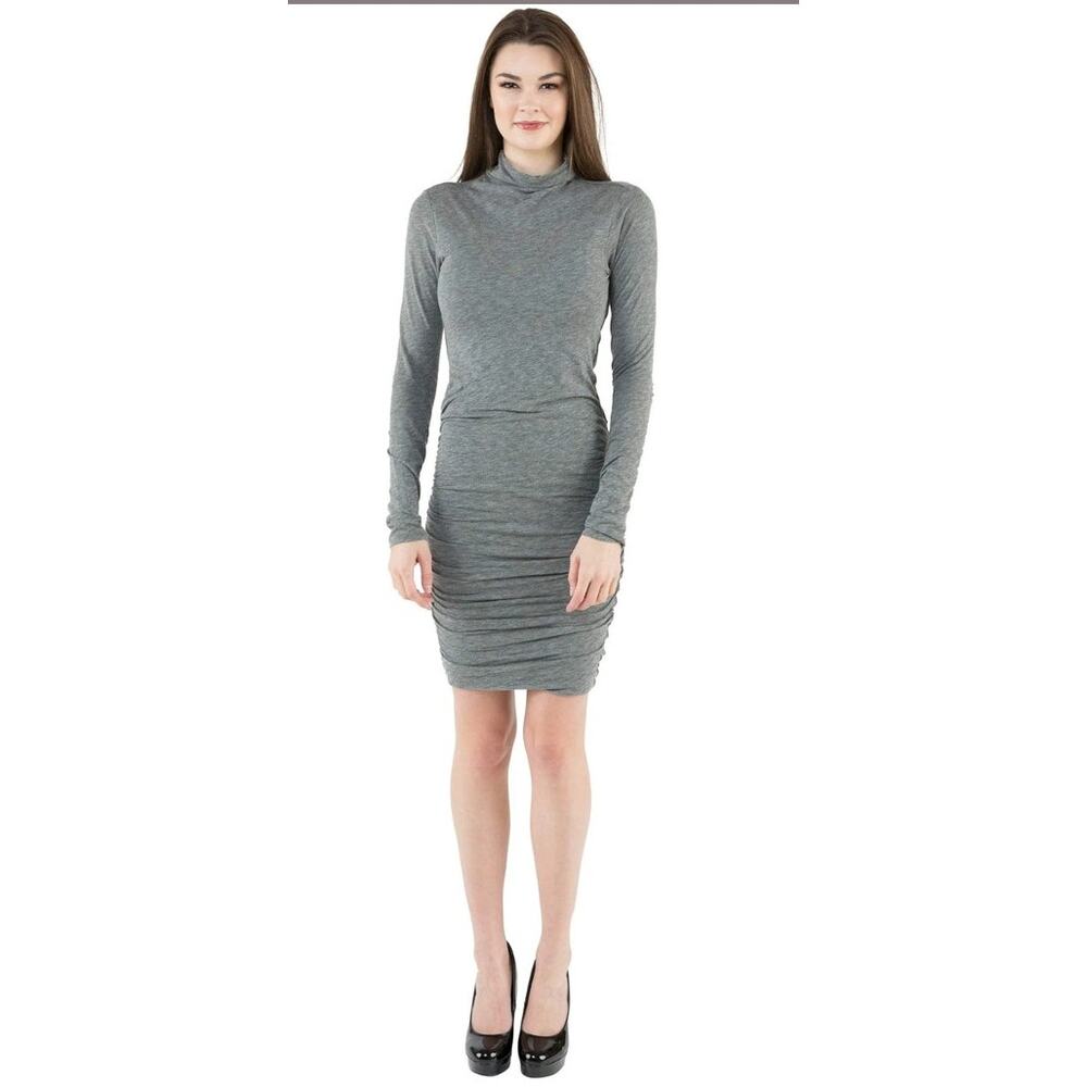 Velvet Graham Spencer High Neck Bodycon Dress USA M